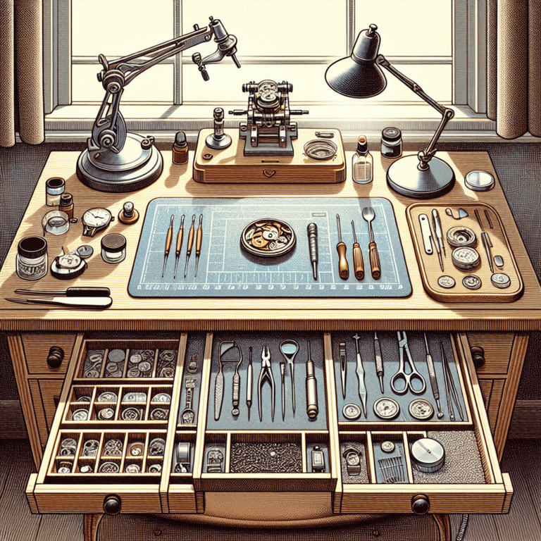 Watchmakers’ Bench Setup for Beginners