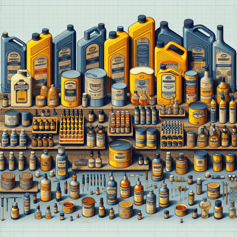 Choosing the Right Oils and Lubricants