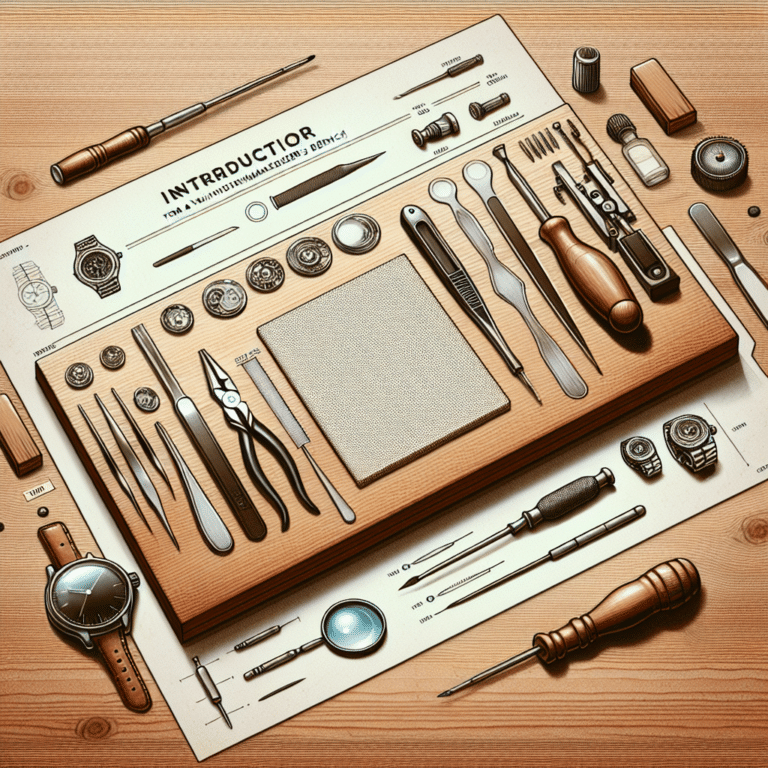 Watchmakers’ Bench Setup for Beginners