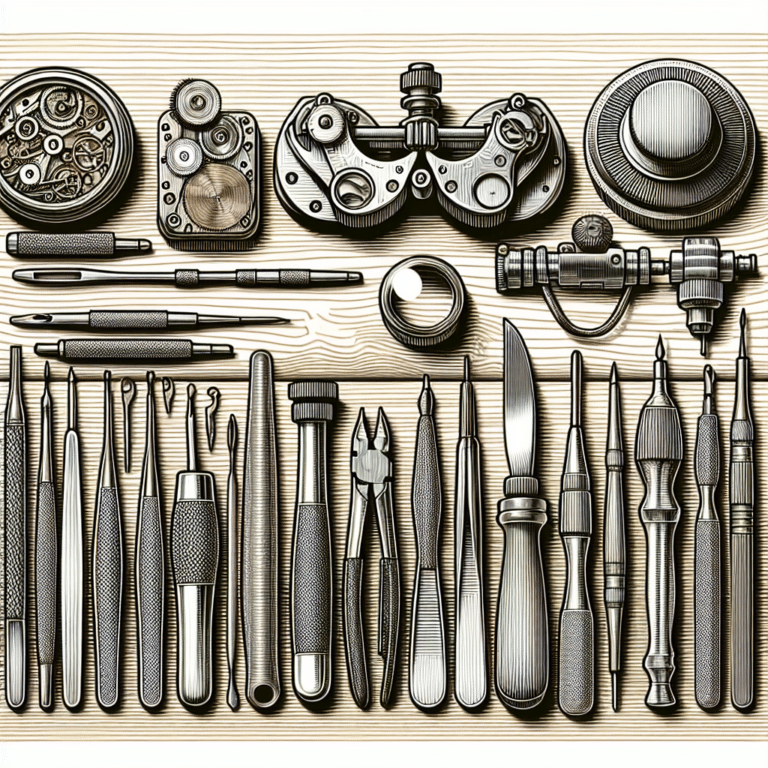 Tools for Replacing Watch Crystals