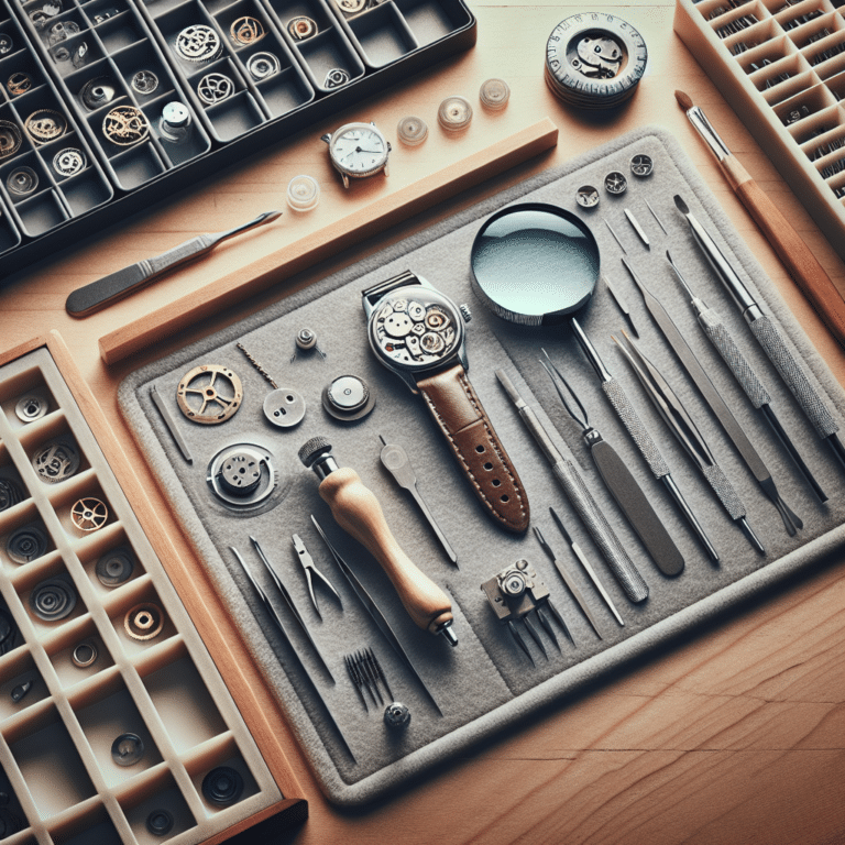 How to Organize Your Watch Repair Tools.