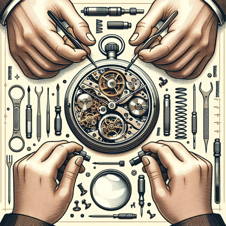 Repairing a Stopped Mechanical Watch: A DIY Guide