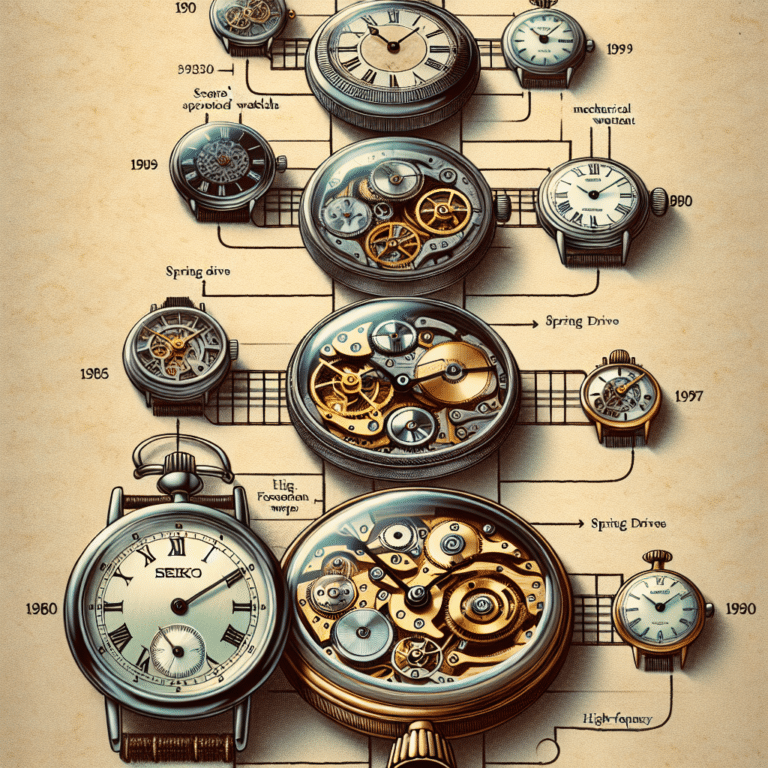 Seiko Through the Decades: Understanding its Mechanical Innovations