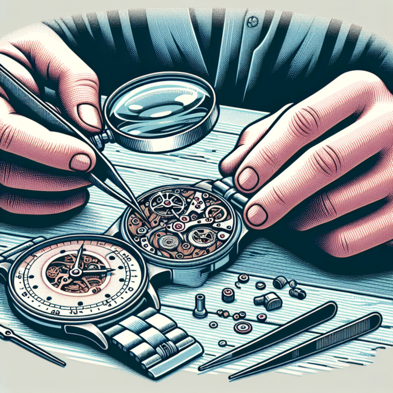 How to Use Tweezers Without Damaging Watch Components