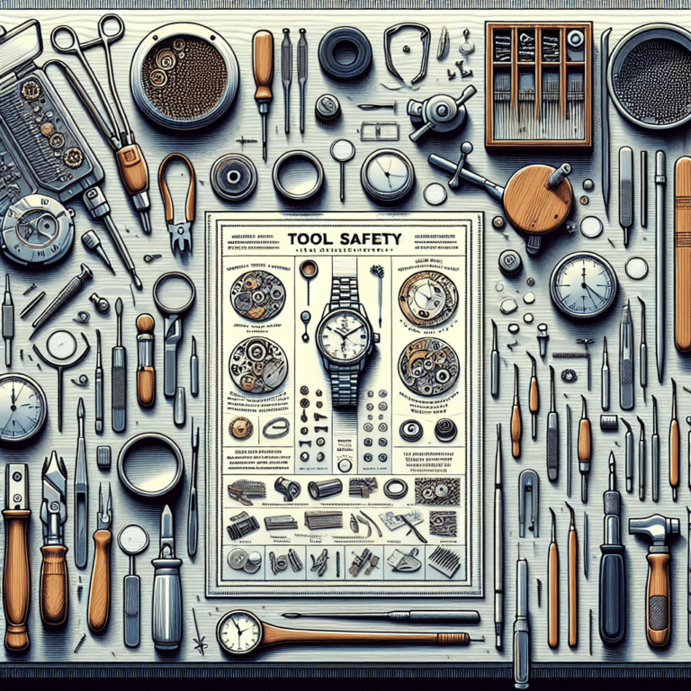Tool Safety Tips for Amateur Watchmakers