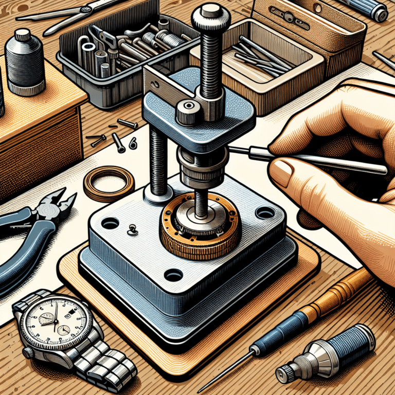 DIY Watch Presses for the Amateur Watchmaker