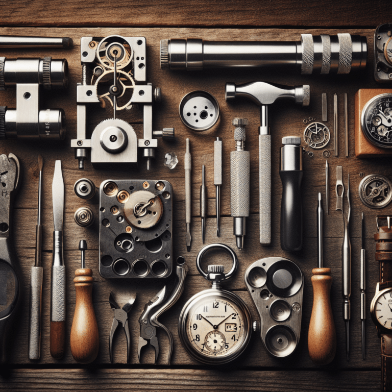 Must-Have Tools for Replacing Watch Crystals