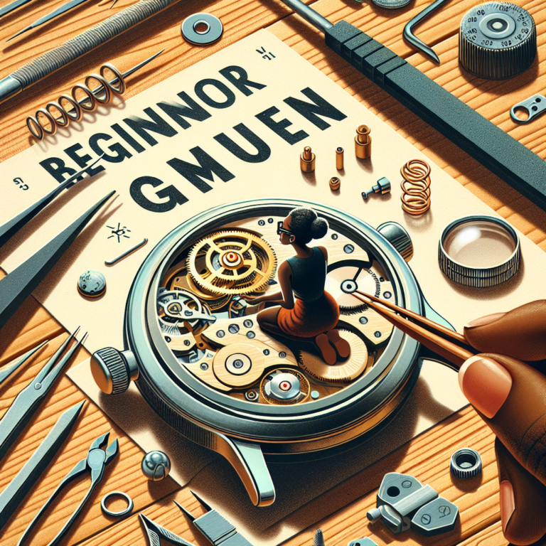How Beginners Can Adjust Tension in a Mechanical Watch