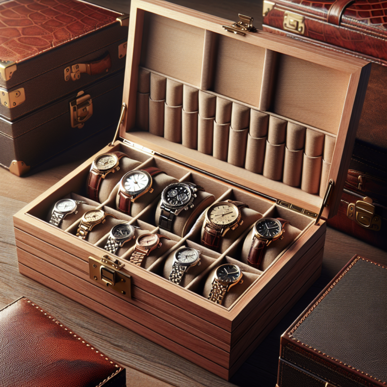 Using Watch Boxes and Cases for Proper Storage