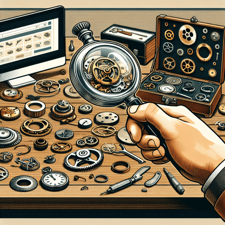  "How to Find and Buy Vintage Watch Parts Online