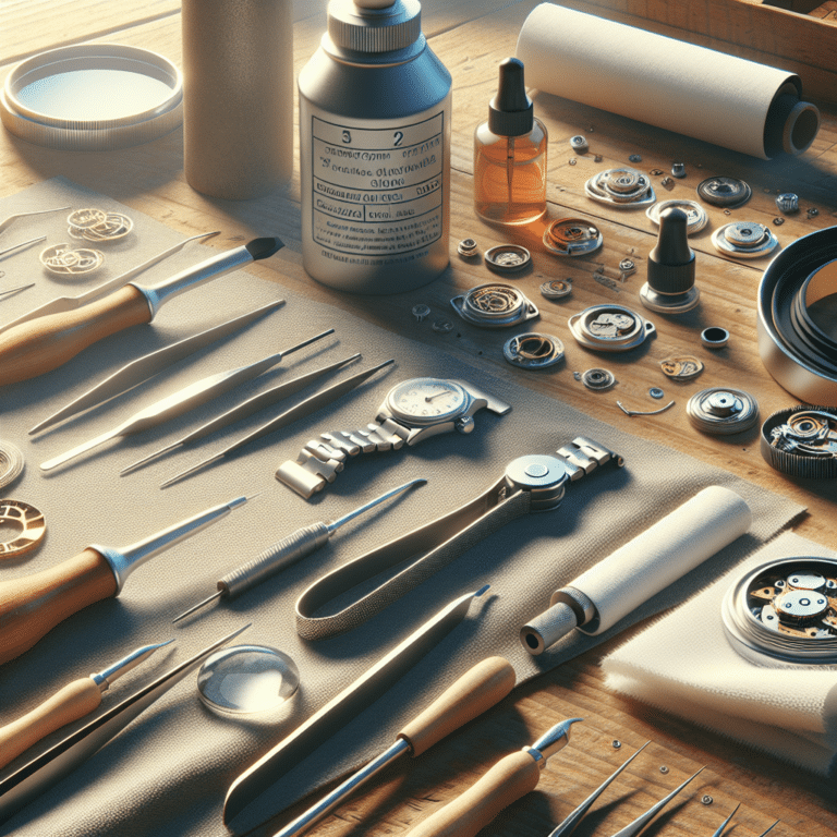 Maintaining and Cleaning Your Watchmaking Tools