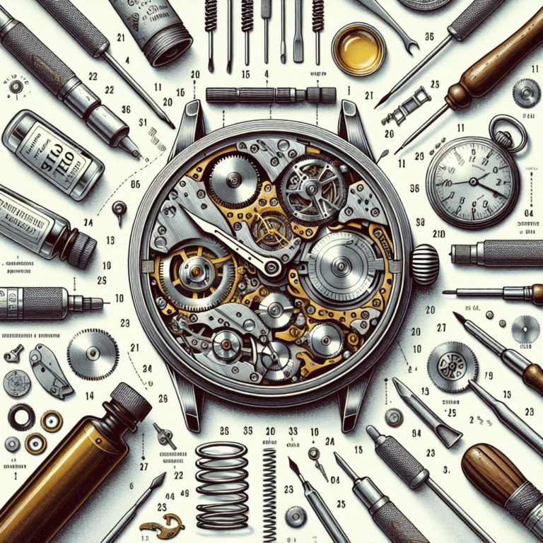Lubricating Watch Movements: A Beginner’s Tutorial