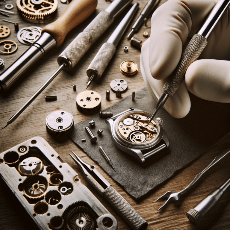 Safely Using Pin Punches in Watch Repair