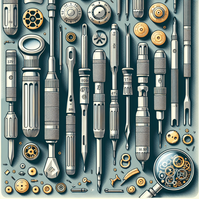 Choosing the Right Screwdrivers for Watch Repair